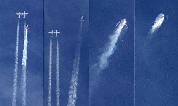 Авария частного космического корабля SpaceShipTwo  в 2014 году
