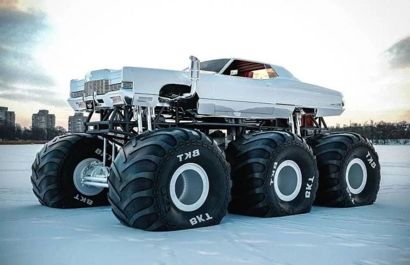 Mercury Marquis «Big Foot» — шестиколесный  грузовик-монстр