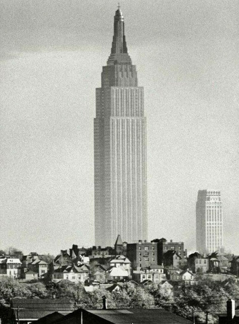 3. Эмпайр-стейт-билдинг в 1940 году