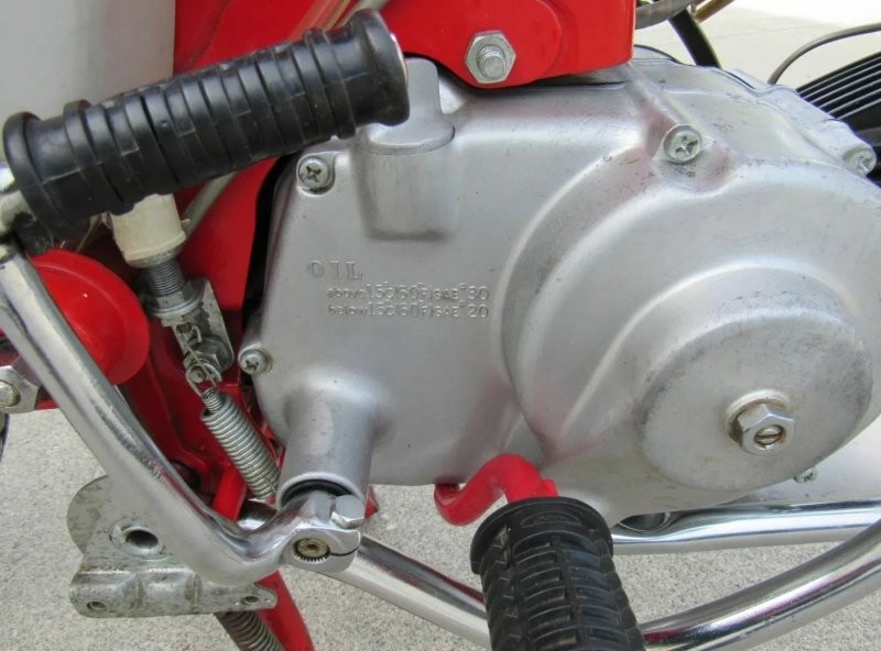 Экскурс в прошлое: мотоцикл Honda Trail 1964 года с очень малым пробегом