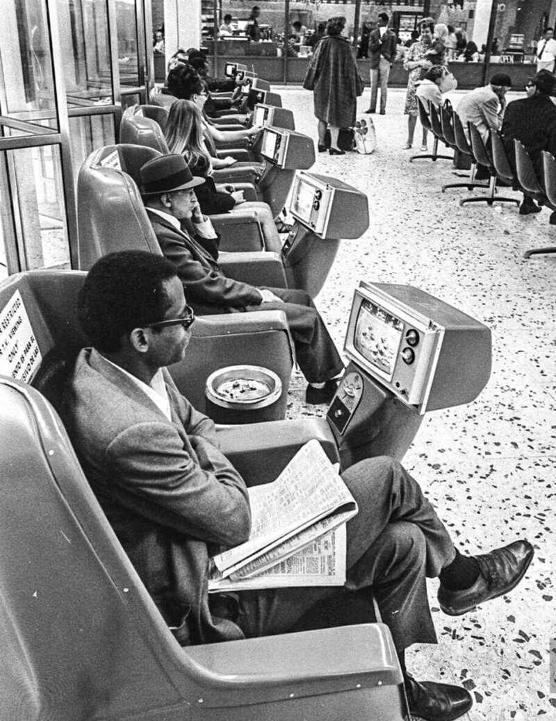 5. «Телекресла» на вокзале в Лос-Анджелесе в 1969 году
