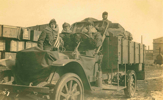 Американцы в глухой Сибири, 1918 год.