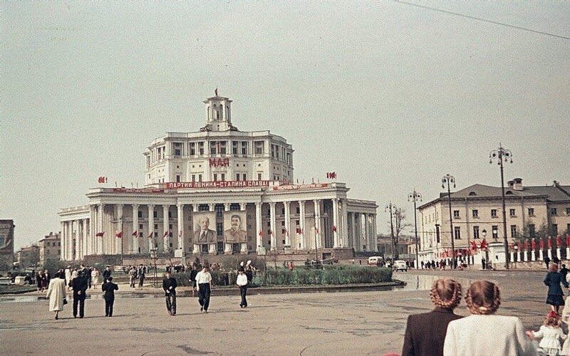 Москва, площадь Коммуны, 1952 год