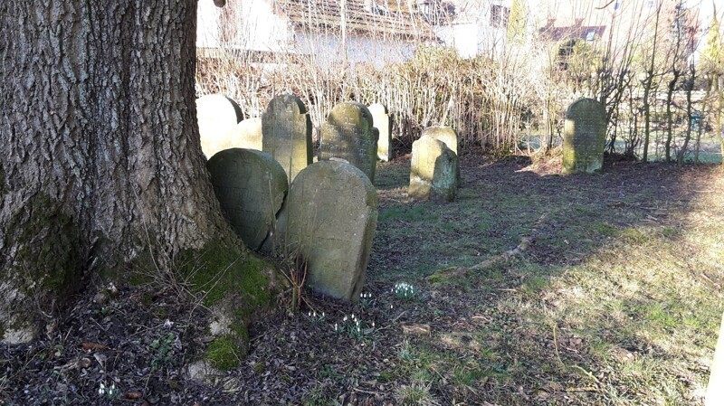 Старинное еврейское кладбище в городе Horn, Германия
