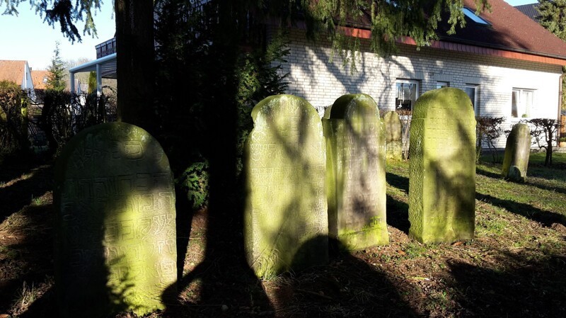 Старинное еврейское кладбище в городе Horn, Германия