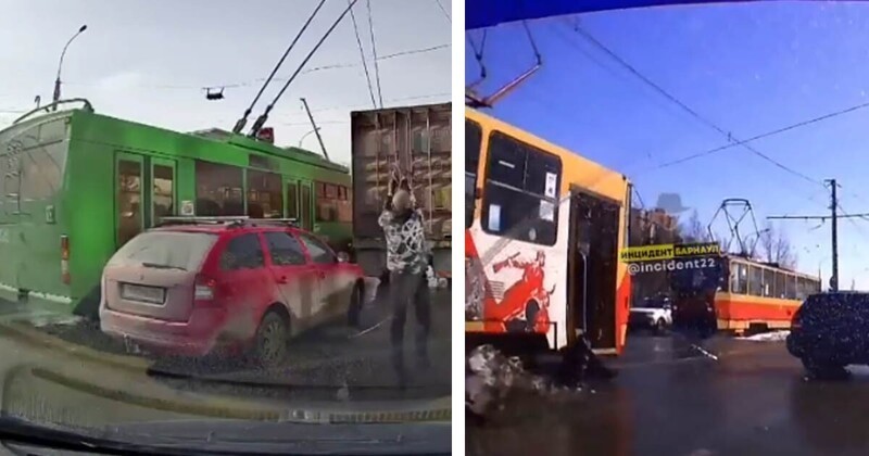 Восстание машин: от своих водителей удрали трамвай с троллейбусом