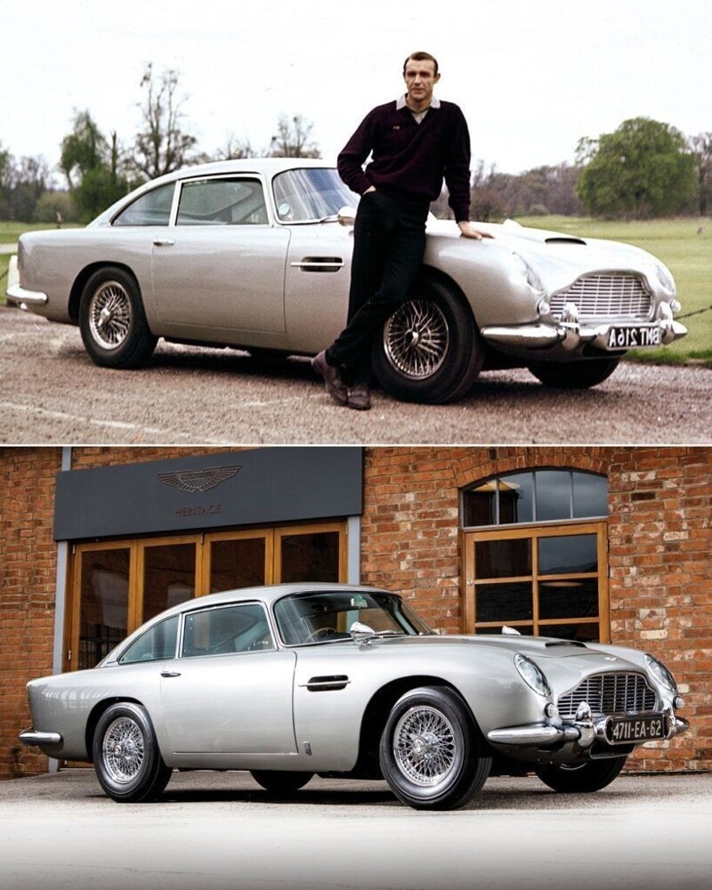 Aston Martin Джеймса Бонда - "Голдфингер"