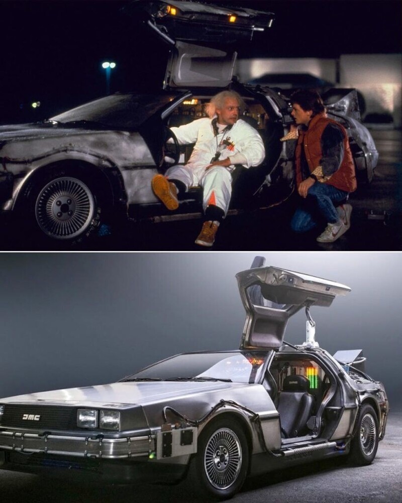 Автомобиль DeLorean - "Назад в будущее"