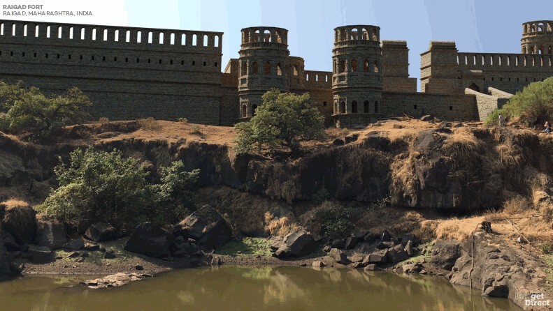 Как могли бы выглядеть величественные замки Азии, если бы не были разрушены