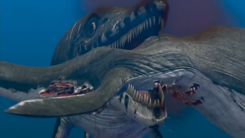 Морские чудовища древности. Ихтиозавры