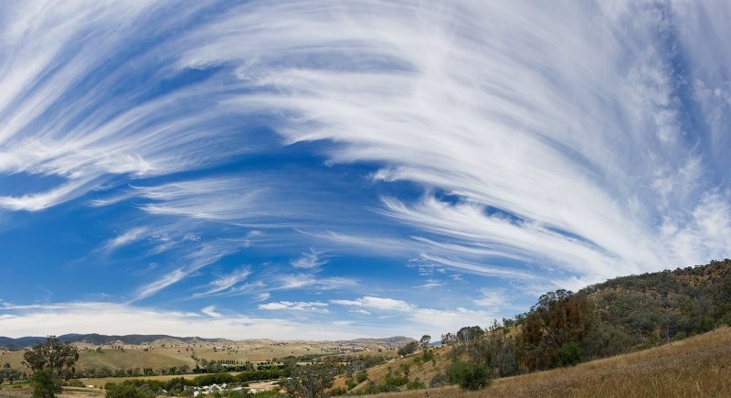 Перистые облака (Виктория, Австралия)