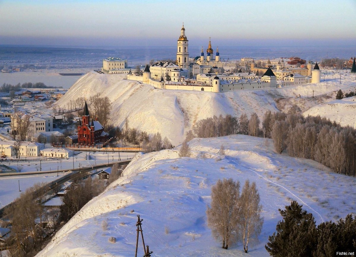 Тобольский Кремль зимой