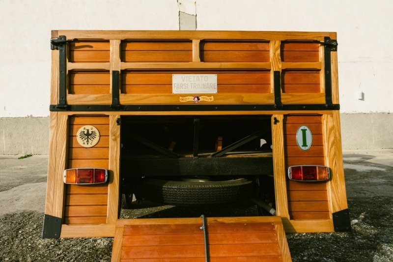 Fiat 500 C Ollearo — симпатичный 70-летний шестиколесный грузовичок