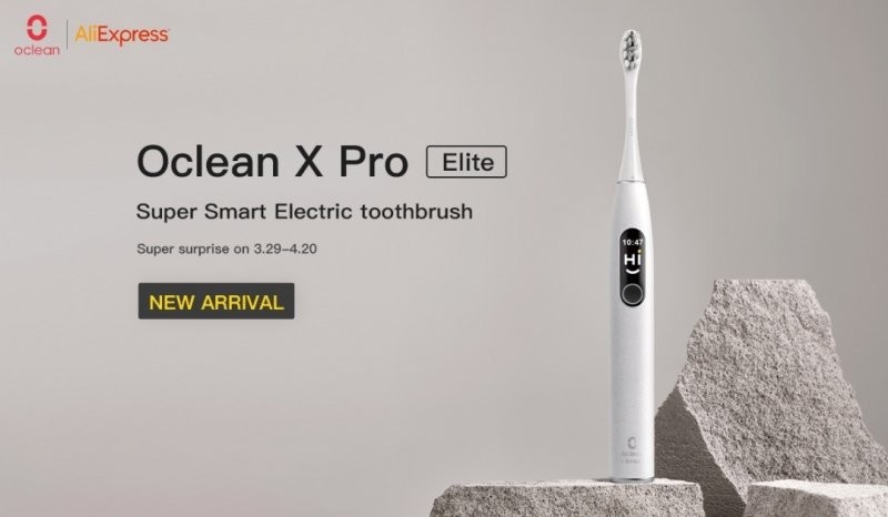 Oclean Xpro Elite super smart - интеллектуальная электрическая зубная щетка