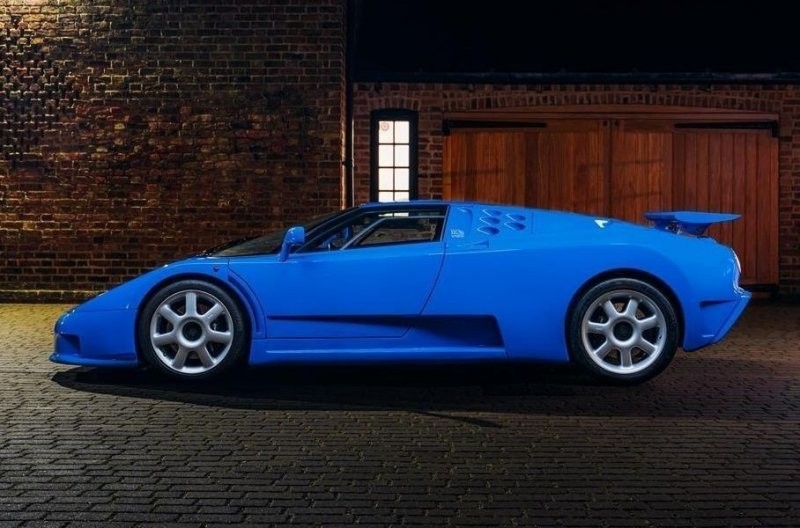 Один из 32: редчайший Bugatti EB110 Super Sport выставили на продажу