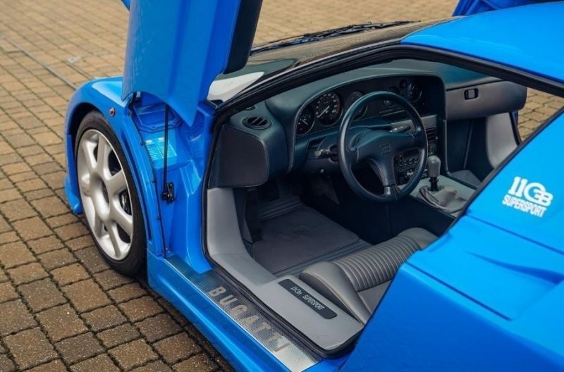 Один из 32: редчайший Bugatti EB110 Super Sport выставили на продажу