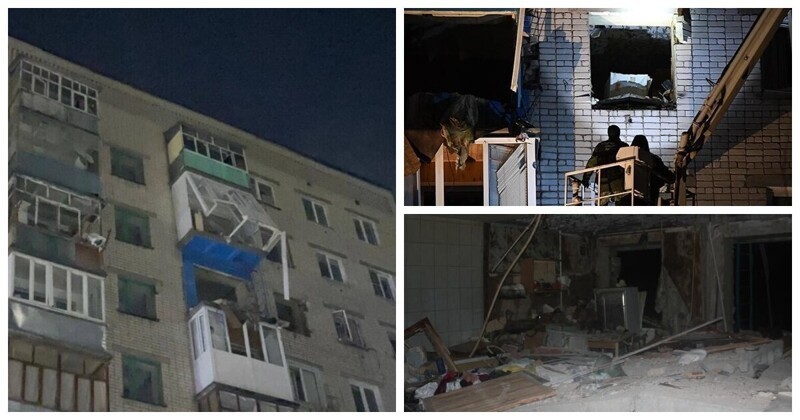 Взрыв газа в многоэтажке в Зеленодольске уничтожил семь квартир