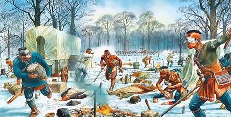 Как североамериканцы уничтожали индейцев
