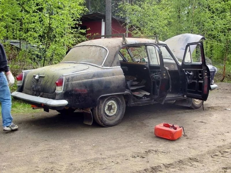 20 лет простоя в сарае: история о ГАЗ-21С «Волга» из Финляндии