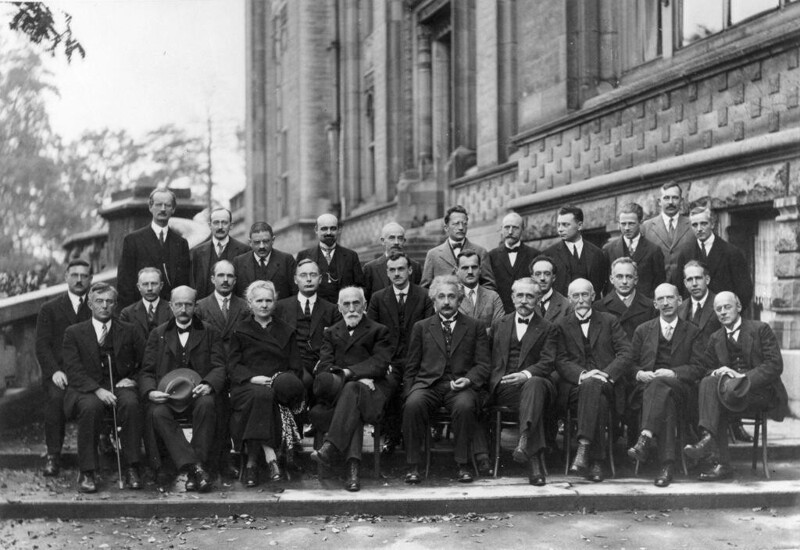 Конференция по квантовой механике в институте Солвей, Брюссель, 1927 год