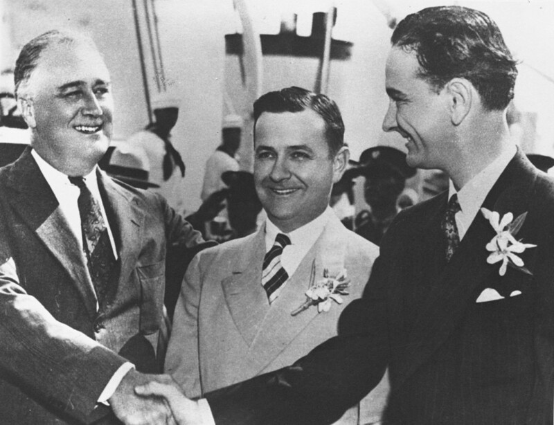 Два президента: Франклин Рузвельт и Линдон Джонсон, 1937 г.