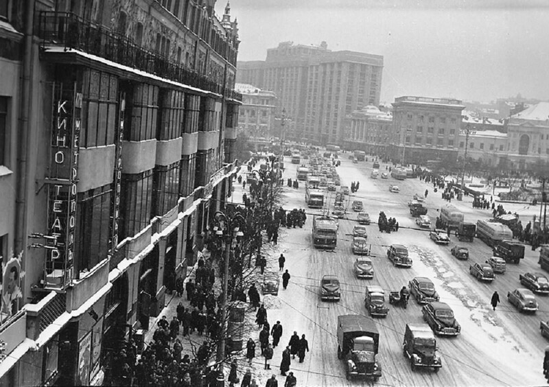 Москва 1950-1960-е гг. на снимках Николая Николаевича Рахманова