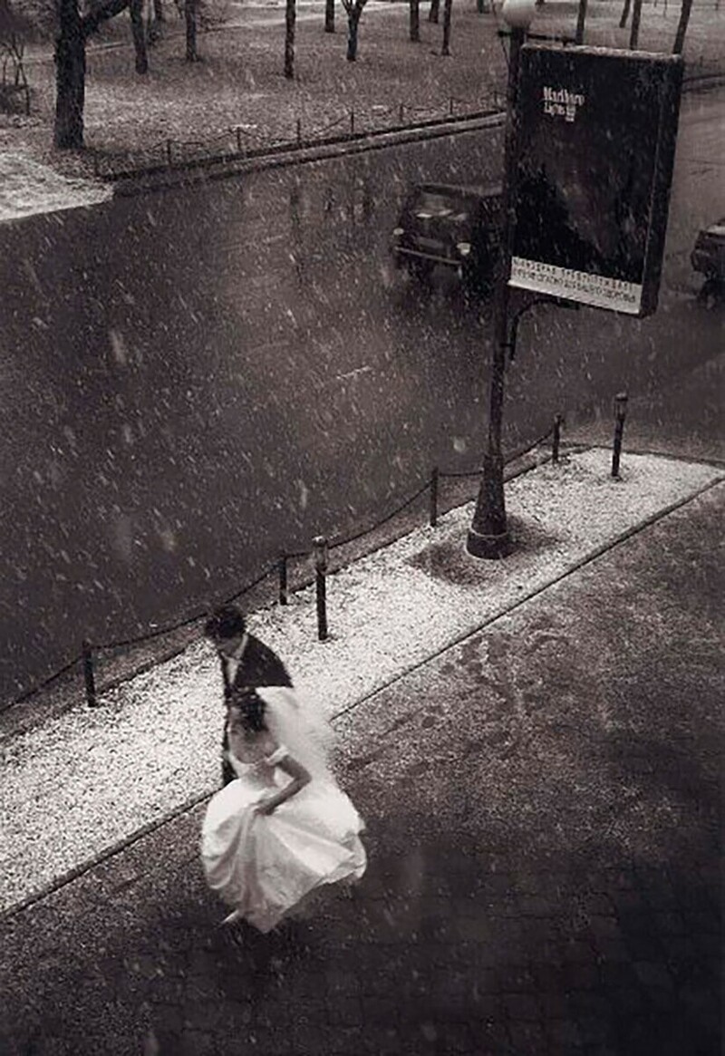 Первый снег. 1990