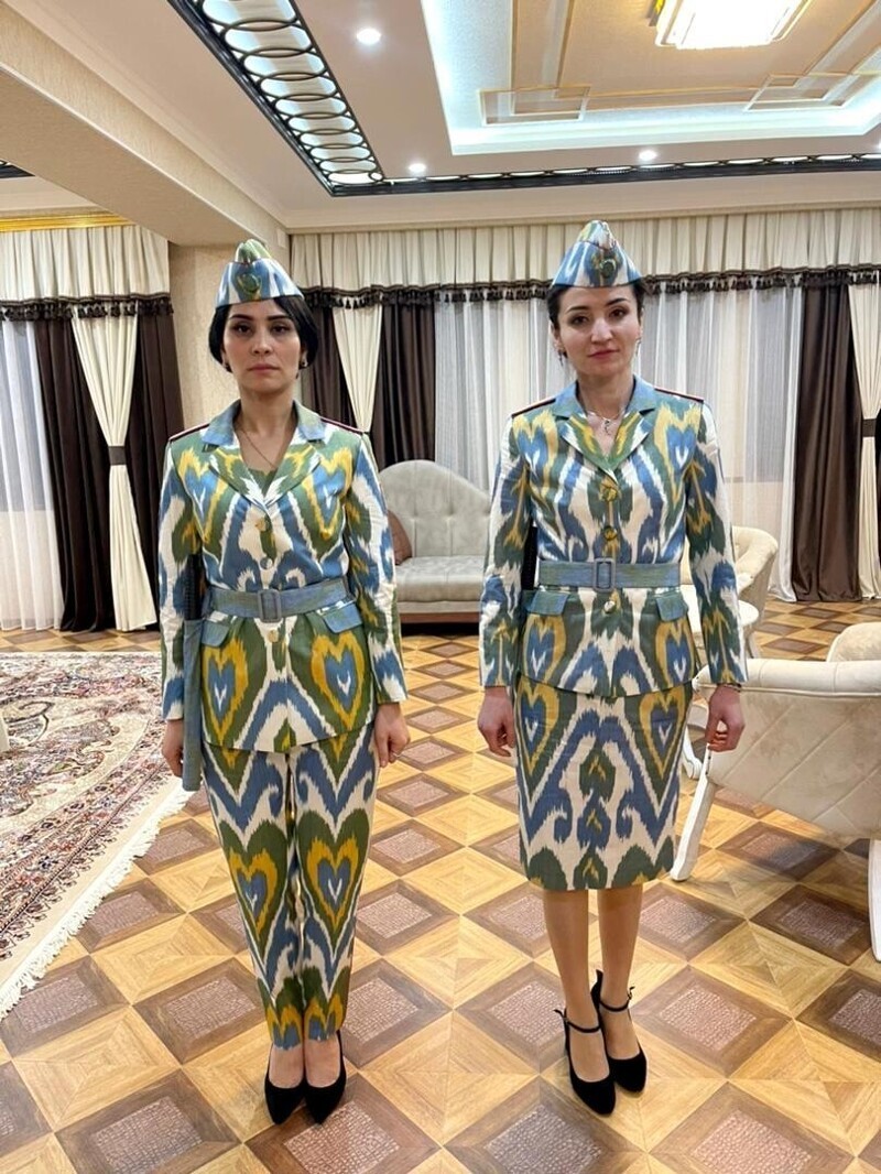 На службу - как на праздник: в МВД Таджикистана показали новую форму женщин-полицейских
