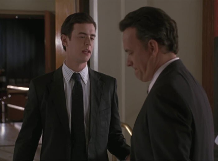 Том и Колин Хэнкс в роли отца и сына в фильме "Великий Бак Ховард" (2008)