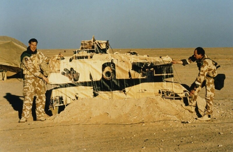 Фальшивый "Челленджер" для обмана иракских танкистов. Война в Персидском заливе, 1991