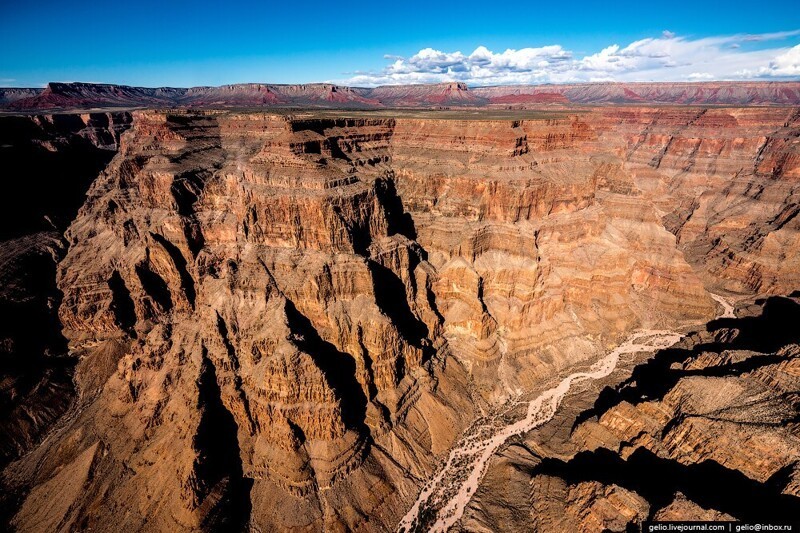 Большой каньон и Лас-Вегас с высоты: чудеса, созданные природой и человеком