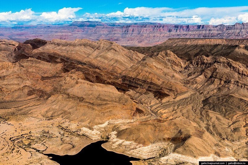 Большой каньон и Лас-Вегас с высоты: чудеса, созданные природой и человеком