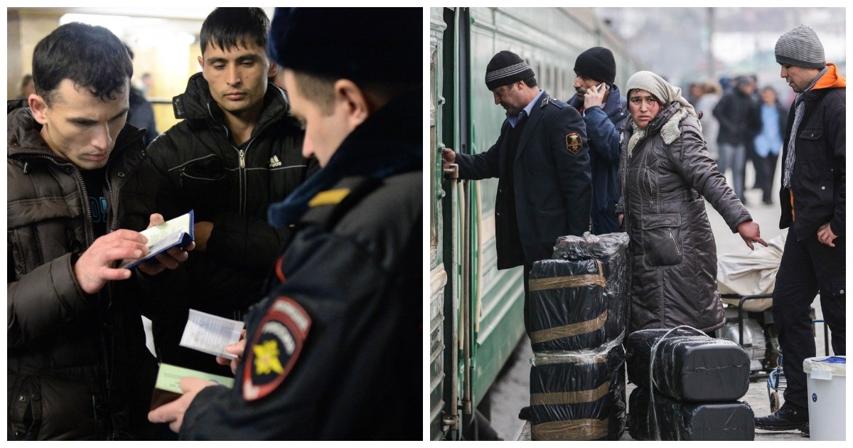 Таджики уезжают из москвы после теракта. МВД мигранты. Незаконные мигранты. Иностранные мигранты. Полиция РФ мигранты.