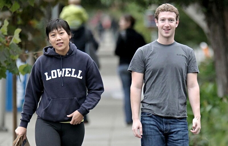 2-ой богатейший человек на планете Марк Цукерберг (сс фейсбук*) взял в жёны Присциллу Чан