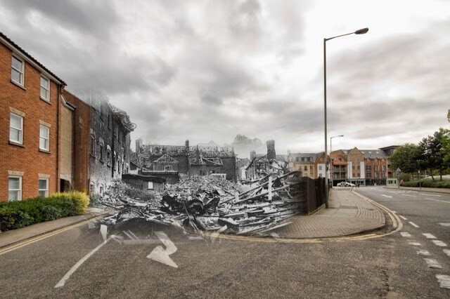 Как изменился британский город Норидж со времен его бомбардировки немецкими Люфтваффе