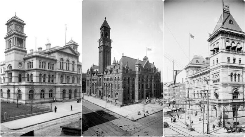 25 потрясающих зданий почты США, фотографии начала XX века