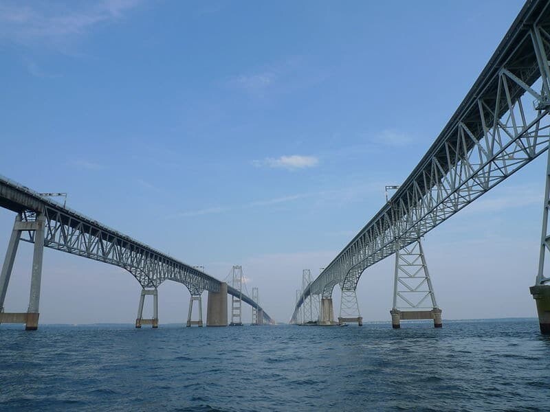 1. Мост через Чесапикский залив, США