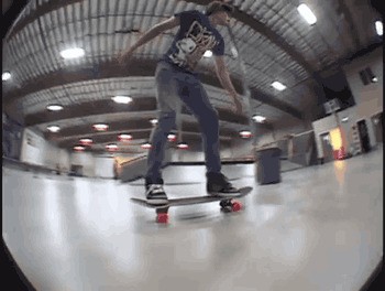 Образ скейтбордиста в гифках