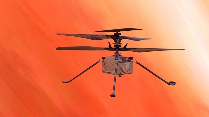 Дрон, который смог. Первый полёт вертолёта Ingenuity на Марсе прошёл успешно