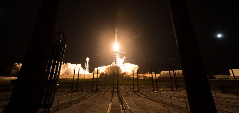 SpaceX запустили очередной экипаж к МКС