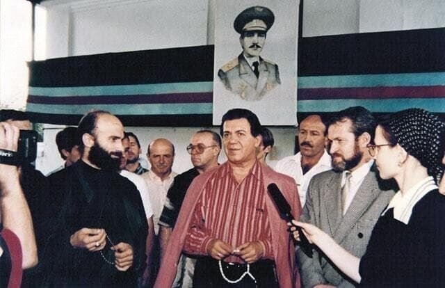 Шамиль Басаев, Иосиф Кобзон, Ахмед Закаев, 1994 год, Грозный