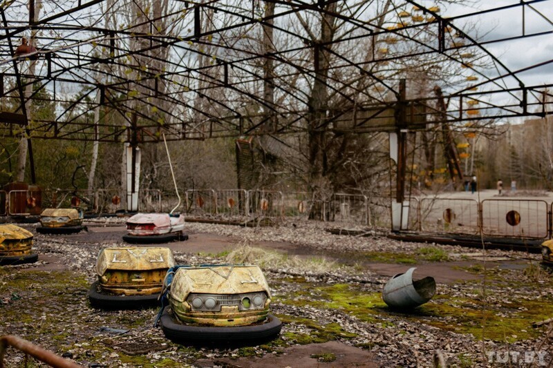 Город-призрак,Чернобыльская АЭС,«Рыжий лес» и «Дуга-1».Как выглядит Чернобыльская зона 35 лет спустя