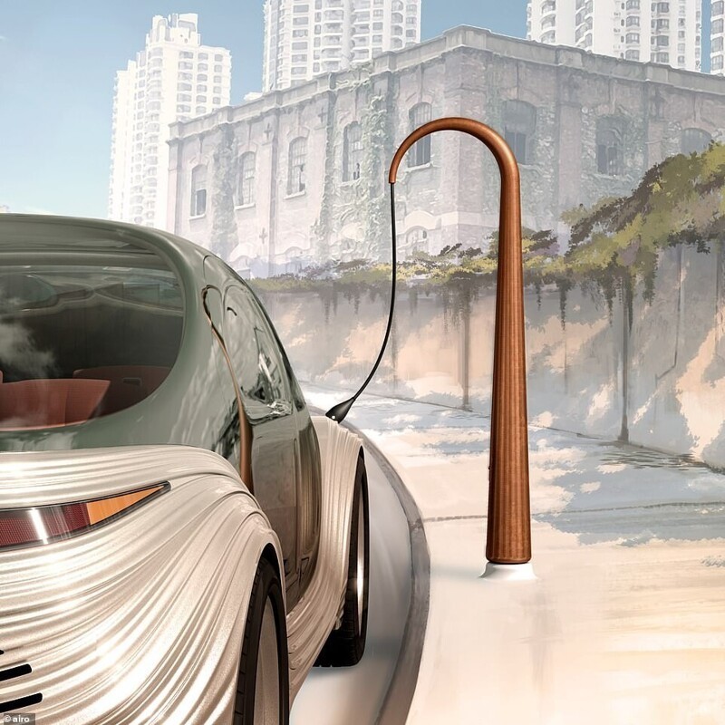 На Шанхайском автосалоне показали электрокар, который очищает воздух вокруг себя