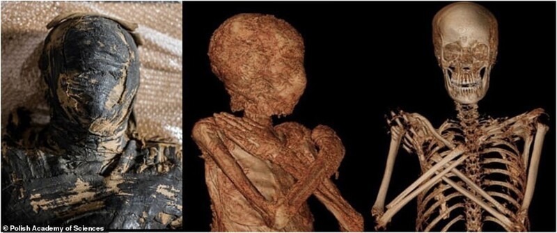 В Египте нашли первую беременную мумию