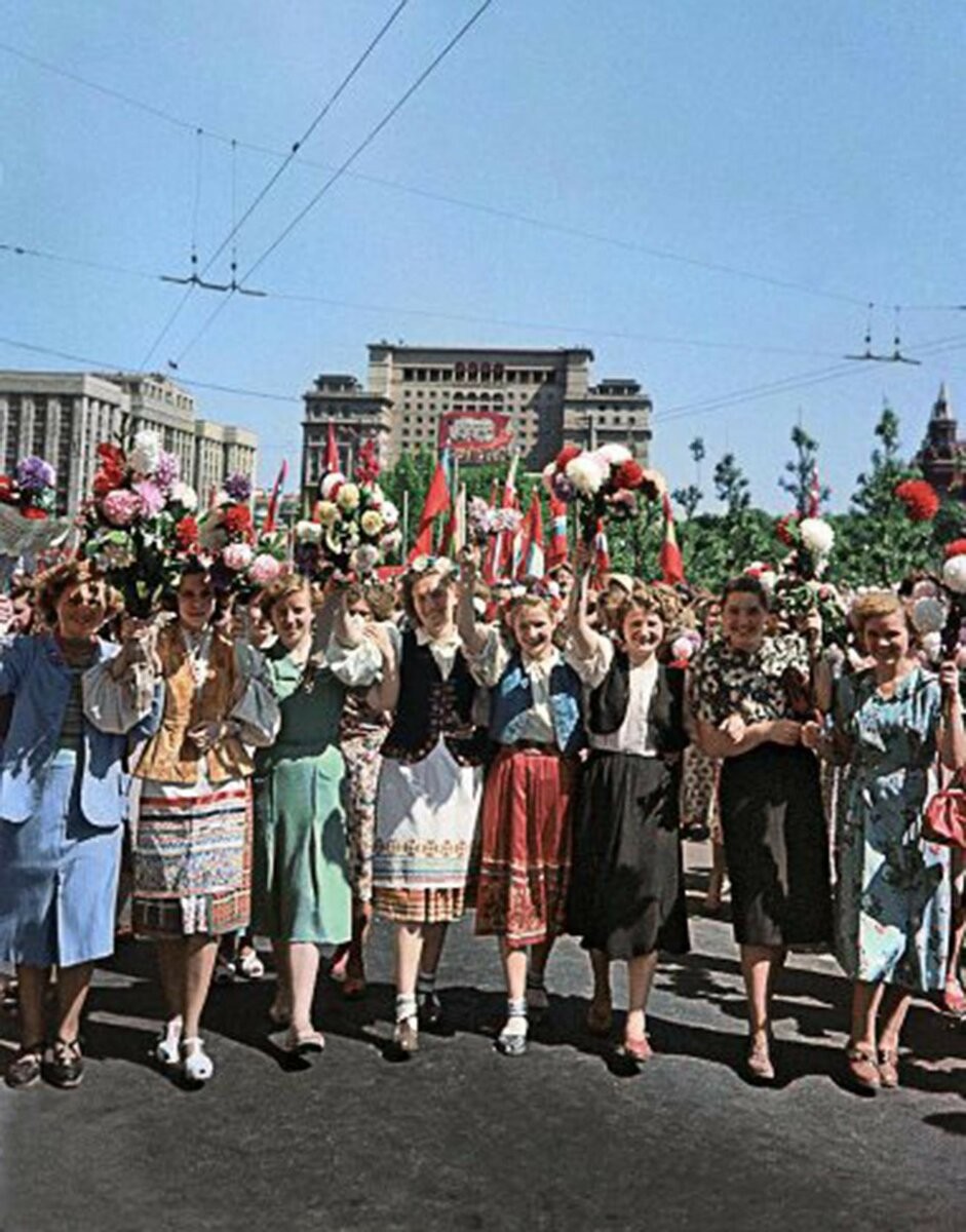  Первомайская Москва, 1955