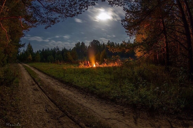 Красивые пейзажи сельской местности