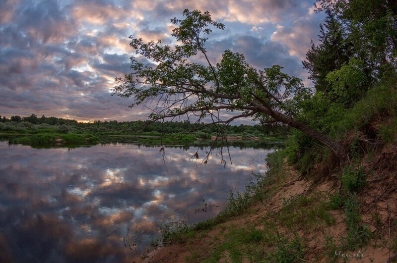 Красивые пейзажи сельской местности