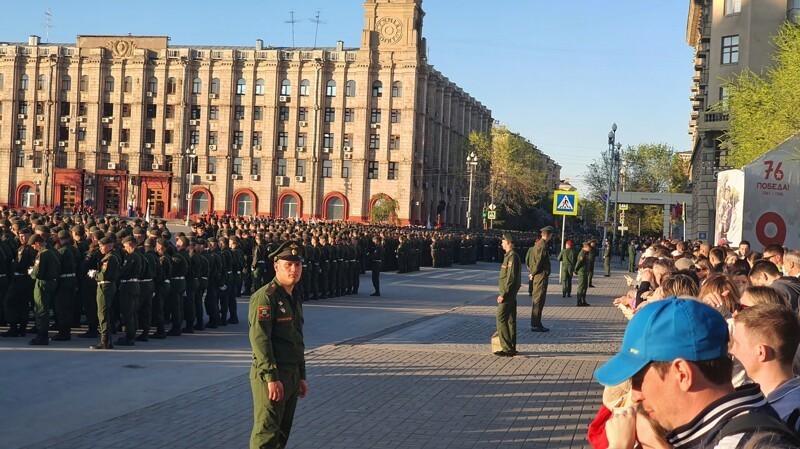 Репетиция Парада Победы в Волгограде
