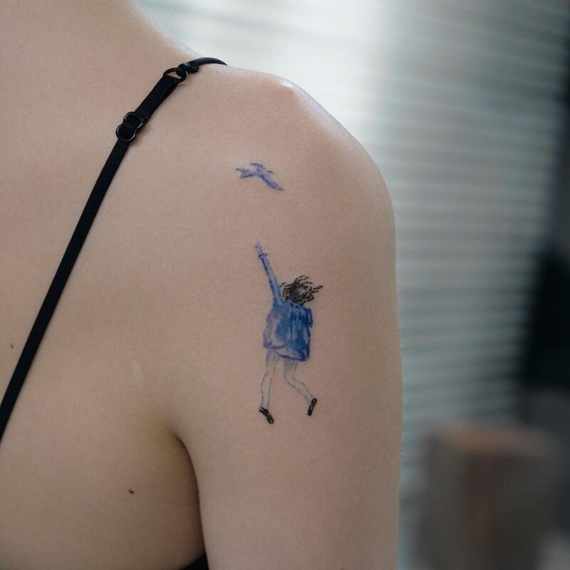 Тонкая работа: изысканные татуировки Евы Карабудак