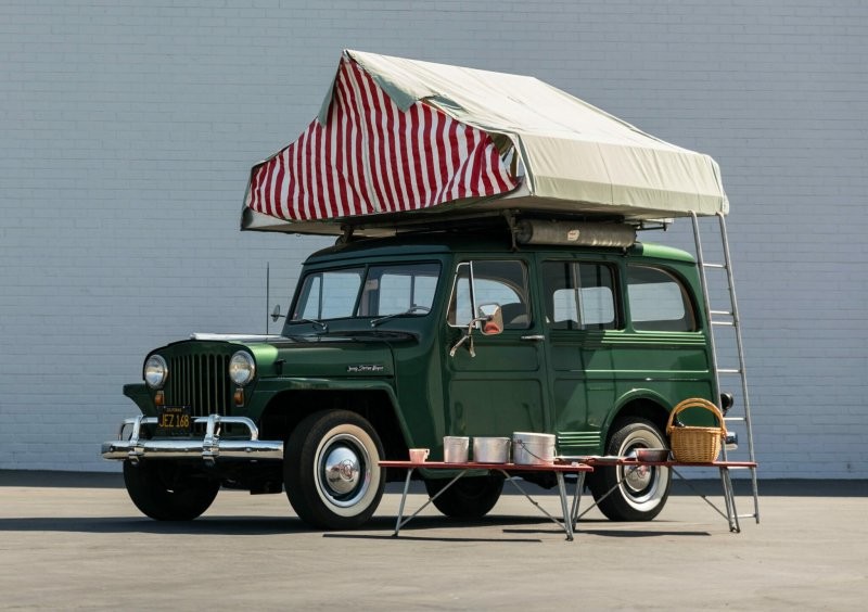 Willys Jeep Station Wagon Camper 1949 — да здравствует отдых на чистом воздухе